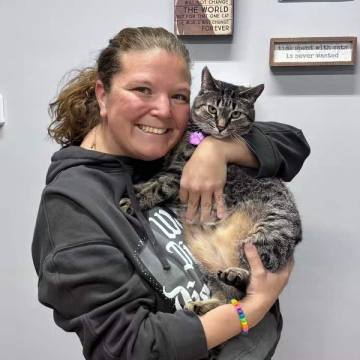 Cindy Clawpurr has been adopted from Crash's Landing in Grand Rapids, MI